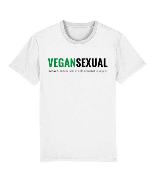 Vegansexual - White tee